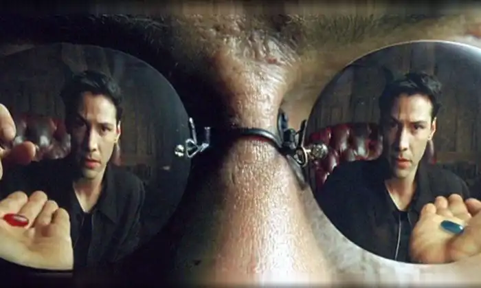 Red pill or blue pill? (video)